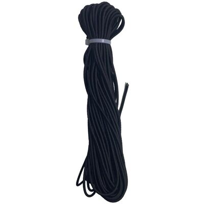 - Corda elastica Ø 2 mm 10 m nero - Corda elastica Ø 2 mm 10 m nero