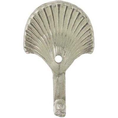 - Gancio da muro decorativo ottone nichelato 20x32mm 1 pz - Gancio da muro decorativo ottone nichelato 20x32mm 1 pz
