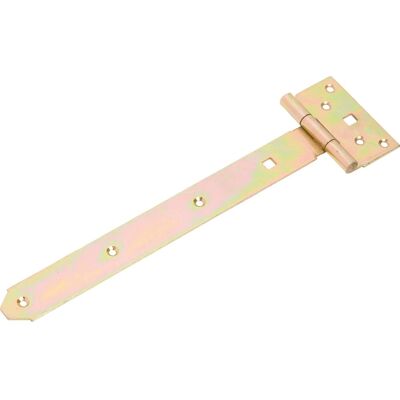 Cerniera per porta acciaio zincato 300x35x90 mm giallo Cerniera per porta acciaio zincato 300x35x90 mm giallo