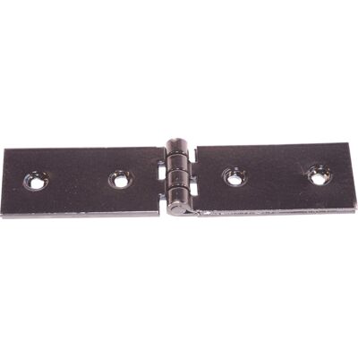 Cerniera in acciaio modello asetta 120 mm x 35 mm x 4 mm Cerniera in acciaio modello asetta 120 mm x 35 mm x 4 mm