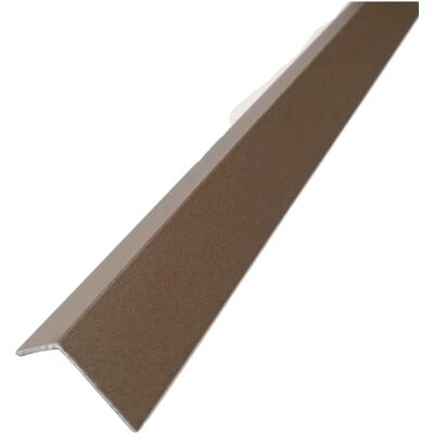 Arcansas Profilo angolare 2,6 m 15x15 mm alluminio ruggine Arcansas Profilo angolare 2,6 m 15x15 mm alluminio ruggine