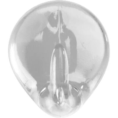 - Ganci adesivo goccia trasparente set da 4 - Ganci adesivo goccia trasparente set da 4