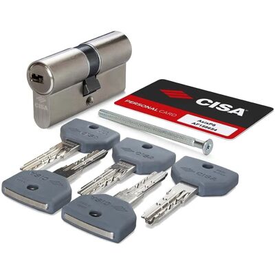 Cisa Cilindro europeo di sicurezza Asix P8 misura 30/30 mm Cisa Cilindro europeo di sicurezza Asix P8 misura 30/30 mm