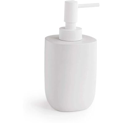 - Dosasapone bagno Ylenia in resina 310 ml bianco matt - Dosasapone bagno Ylenia in resina 310 ml bianco matt