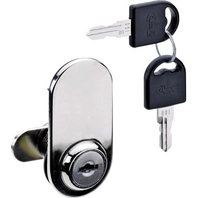 Hettich Serratura a cilindro per ante in vetro 4-14 mm Hettich Serratura a cilindro per ante in vetro 4-14 mm