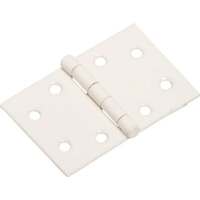 Cerniera larga verniciato a polvere 76x50 mm bianco Cerniera larga verniciato a polvere 76x50 mm bianco