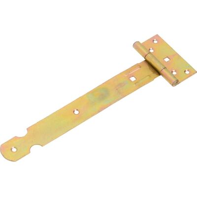 Cerniera per porta acciaio zincato 250x35x40 mm giallo Cerniera per porta acciaio zincato 250x35x40 mm giallo
