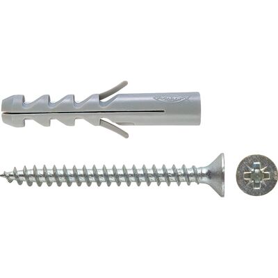 Fischer Tassello a espansione in nylon S Ø 8 mm 50 pz Fischer Tassello a espansione in nylon S Ø 8 mm 50 pz