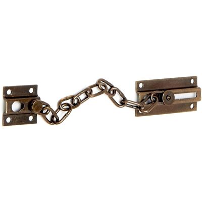 - Catena per porte bronzata S - Catena per porte bronzata S