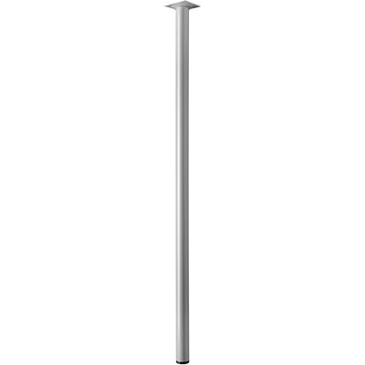 - Gamba da tavolo Hettich Effetto alluminio Ø 30 x 800 mm - Gamba da tavolo Hettich Effetto alluminio Ø 30 x 800 mm