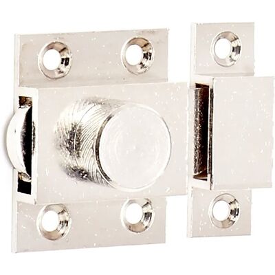 - Catenacci targetta ottone nikel 37 mm - Catenacci targetta ottone nikel 37 mm