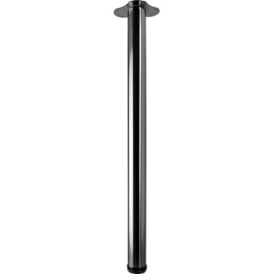 Gamba per tavolo Hettich - 840-870mm, Acciaio, Finitura inox - Gamba per tavolo Gamba per tavolo Hettich - 840-870mm, Acciaio, Finitura inox - Gamba per tavolo