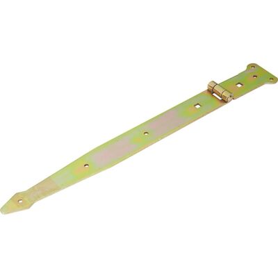 Cerniera per porta acciaio zincato 500x45 mm giallo Cerniera per porta acciaio zincato 500x45 mm giallo