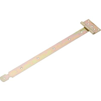 Cerniera per porta pesante acciaio zincato 500x37 mm giallo Cerniera per porta pesante acciaio zincato 500x37 mm giallo