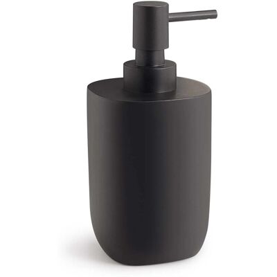- Dosasapone bagno Ylenia in resina 310 ml nero matt - Dosasapone bagno Ylenia in resina 310 ml nero matt