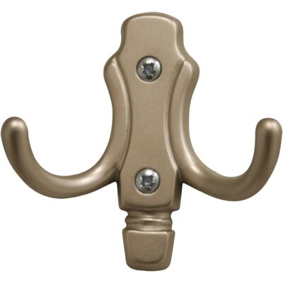 - Gancio in zama nickel matt 78 x 76 mm - Gancio in zama nickel matt 78 x 76 mm