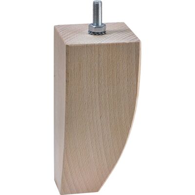 Hettich Piedini mobili legno grezzo 6x6 cm Hettich Piedini mobili legno grezzo 6x6 cm