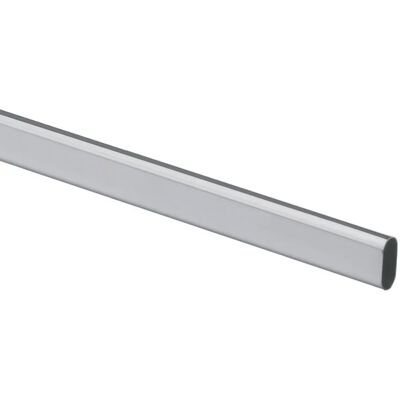 Hettich - Tubo guardaroba ovale 1200 mm - Ø30 mm - L1200 mm - Wardrobe rail Hettich - Tubo guardaroba ovale 1200 mm - Ø30 mm - L1200 mm - Wardrobe rail