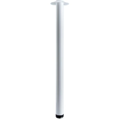- Gamba da tavolo con piastra di montaggio Hettich Ø 60 x H 900 mm bianco - Gamba da tavolo con piastra di montaggio Hettich Ø 60 x H 900 mm bianco