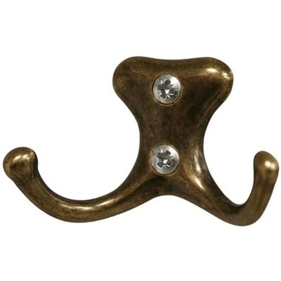 - Gancio in zama 40x65 mm bronzo - Gancio in zama 40x65 mm bronzo
