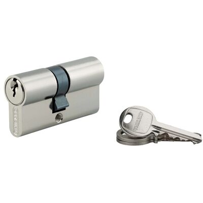 Thirard Cilindro di sicurezza SA ottone 28x33 mm meccanismo 5 pin 3 chiavi Thirard Cilindro di sicurezza SA ottone 28x33 mm meccanismo 5 pin 3 chiavi