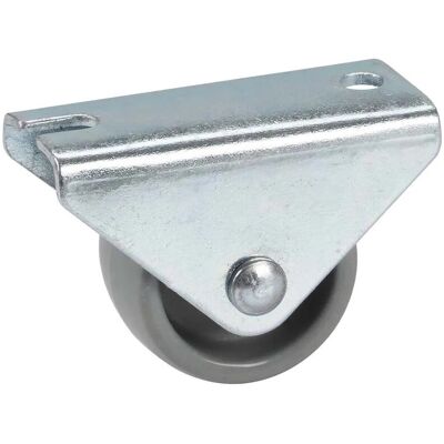 DÖRNER+HELMER - 791130 - Grigio - Plastica - Ruote per mobili DÖRNER+HELMER - 791130 - Grigio - Plastica - Ruote per mobili