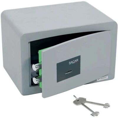 - Cassaforte da mobile a chiave 180x280 mm - Cassaforte da mobile a chiave 180x280 mm
