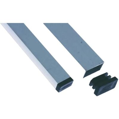 Arcansas Puntale rettangolare alettato 15x30 mm nero 10 pz Arcansas Puntale rettangolare alettato 15x30 mm nero 10 pz