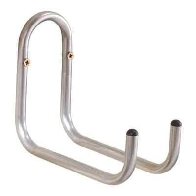 - Gancio da muro curvo doppio tubo Ø 16 mm P 250 mm - Gancio da muro curvo doppio tubo Ø 16 mm P 250 mm