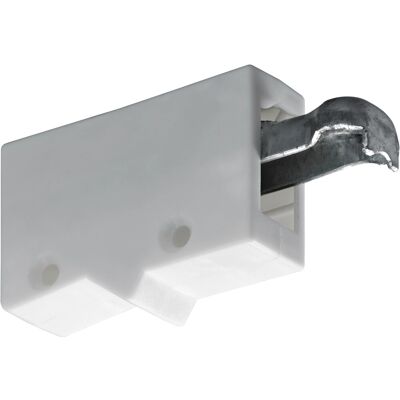 Attaccaglie regolabili per pensili bianco 2 pz Attaccaglie regolabili per pensili bianco 2 pz