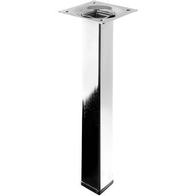 Hettich - 25x25x200 - cromato - 200 mm di altezza - Gamba da tavolo Hettich - 25x25x200 - cromato - 200 mm di altezza - Gamba da tavolo