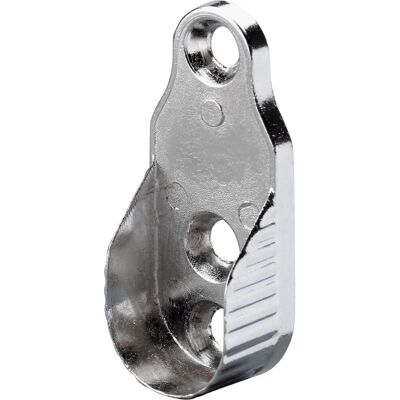 Hettich - Supporto tubo appendiabiti Ø 1,5/3 cm nichelato Hettich - Supporto tubo appendiabiti Ø 1,5/3 cm nichelato