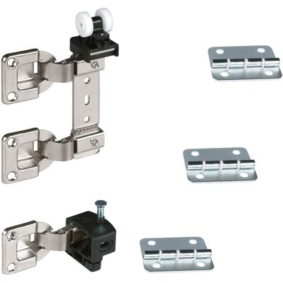 Kit di montaggio per anta WingLine25 Kit di montaggio per anta WingLine25
