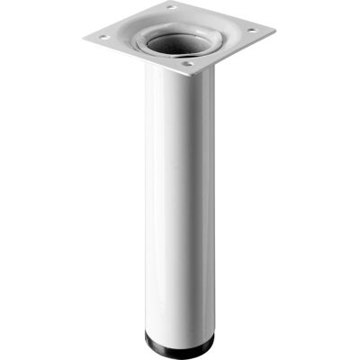 Gamba per mobili HETTICH - Ø 30 x H 150 mm Bianco Supporta fino a 50kg Gamba per mobili HETTICH - Ø 30 x H 150 mm Bianco Supporta fino a 50kg