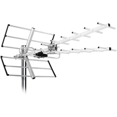 Metronic Antenna TV da tetto binappe UHF 16 elementi Metronic Antenna TV da tetto binappe UHF 16 elementi
