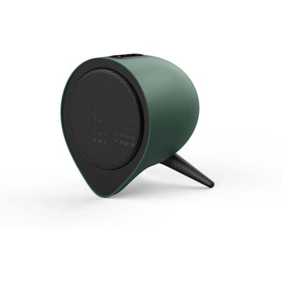 - Riscaldatore portatile Eva con elemento in ceramica 1500W verde - Riscaldatore portatile Eva con elemento in ceramica 1500W verde