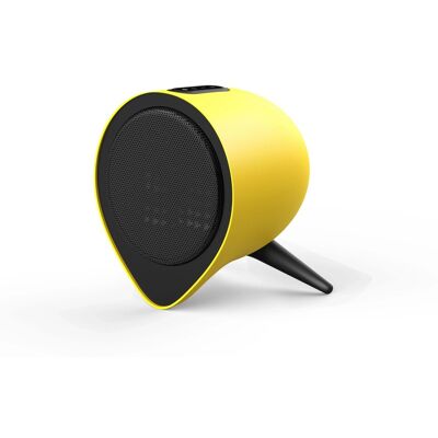 - Riscaldatore portatile Eva con elemento in ceramica 1500 W giallo - Riscaldatore portatile Eva con elemento in ceramica 1500 W giallo