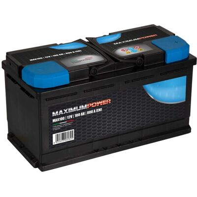 - Batteria auto Maximum Power MAX100 12 V 100 Ah Dx - Batteria auto Maximum Power MAX100 12 V 100 Ah Dx