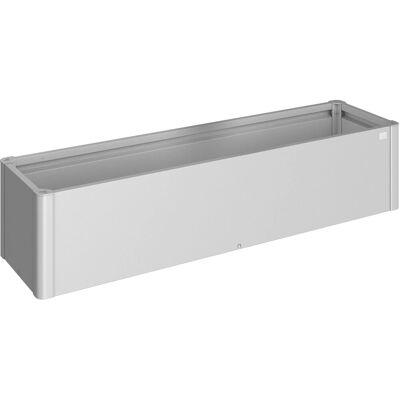 Biohort Fioriera da esterno Belvedere Mini argento metallizzato 45x201x53 cm Biohort Fioriera da esterno Belvedere Mini argento metallizzato 45x201x53 cm