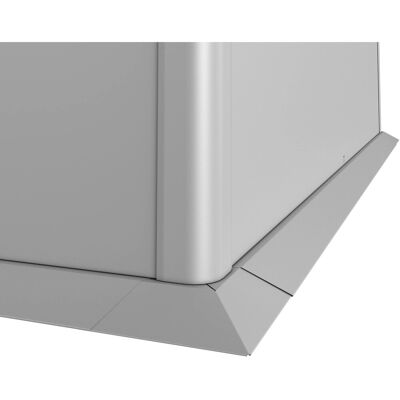 BIOHORT B130930 Bordura da Giardino Argento - Per Hochbeet BIOHORT B130930 Bordura da Giardino Argento - Per Hochbeet