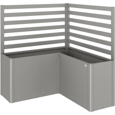 Biohort Sostegno per piante per forma a L 150 cm Grigio quarzo met 2 pz Biohort Sostegno per piante per forma a L 150 cm Grigio quarzo met 2 pz