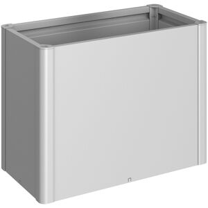 Biohort Fioriera da esterno Belvedere Maxi argento metallizzato 77x102x53 cm Biohort Fioriera da esterno Belvedere Maxi argento metallizzato 77x102x53 cm
