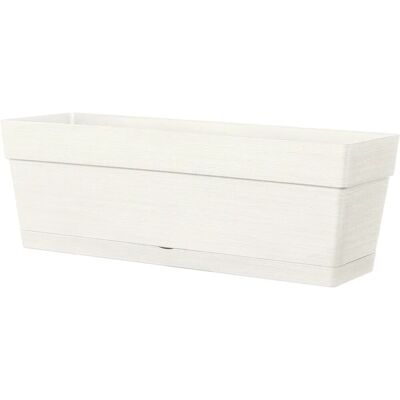 Deroma Cassetta Save in plastica bianco 49x17x17 cm Deroma Cassetta Save in plastica bianco 49x17x17 cm