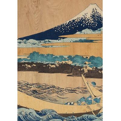 Crearreda Quadro in legno Wood Art fuji 47x67 cm Crearreda Quadro in legno Wood Art fuji 47x67 cm