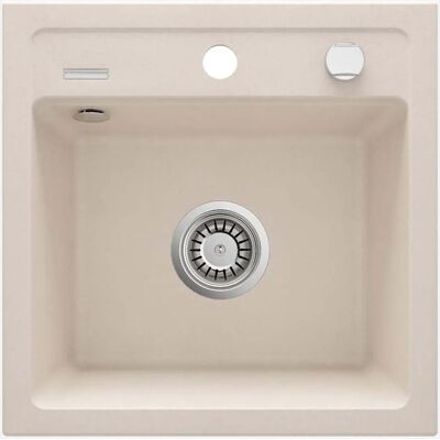 Deante ZQZ_5103 Lavello in granito 1 vasca - Lavello cucina - Beige Deante ZQZ_5103 Lavello in granito 1 vasca - Lavello cucina - Beige