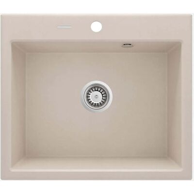 Deante Lavello Cucina Beige - 1 Vano - Ideale per Spazi Piccoli Deante Lavello Cucina Beige - 1 Vano - Ideale per Spazi Piccoli