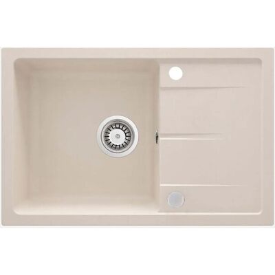Lavello in granito beige Deante Leda 67x44cm - Lavello da cucina Lavello in granito beige Deante Leda 67x44cm - Lavello da cucina