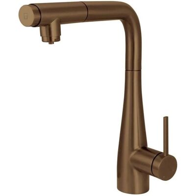 Rubinetto cucina Deante - Ottone antico, estendibile, filtrante Rubinetto cucina Deante - Ottone antico, estendibile, filtrante