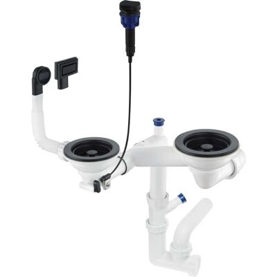 Sifone Deante Space-Saver per lavelli in granito 1,5 e 2 Sifone Deante Space-Saver per lavelli in granito 1,5 e 2