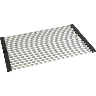 Scolapiatti avvolgibile Idrostile 470x12 mm acciaio spazzolato Scolapiatti avvolgibile Idrostile 470x12 mm acciaio spazzolato